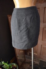 ESPRIT Womens Gray Wool Blend Mini Skirt Size 7/8