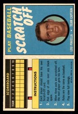 1970 Topps Scratch-Offs Baseball #17 Lou Piniella VG/EX