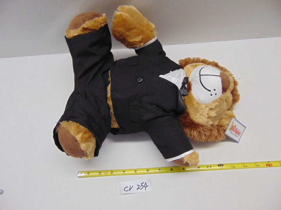 The Bear Factory Plush Bear Lion Wedding Groom With Tuxedo 13" Tall Sitting 2001 - Image 2 of 4