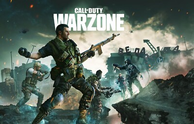 Kleines Call Of Duty Warzone Poster (brandneu)