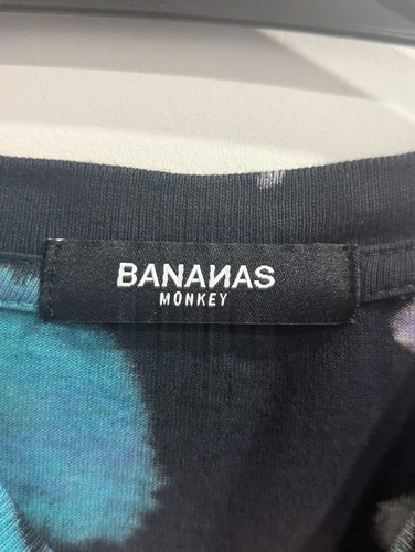 NWT Bananas Monkey Streetwear Graphic T Shirt Yang Twins Tie dye Big Kids Medium - Picture 9 of 9