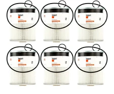 6 PCS Fleetguard FS19915 L9915F Fuel Filter Cummins with Water Separator Elemax