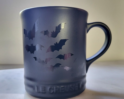 Le Creuset Mug Bat Decals - 400 Ml - Matt Black - New