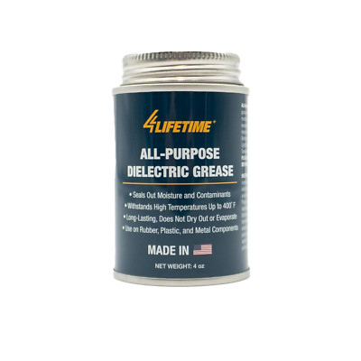 Dielectric Grease for Electrical Connectors - 4Oz Brush Top Can, Mess Free Appli