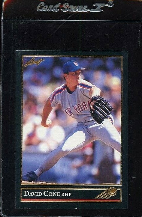 1992 LEAF GOLD EDITION #92 DAVID CONE NEW YORK METS 