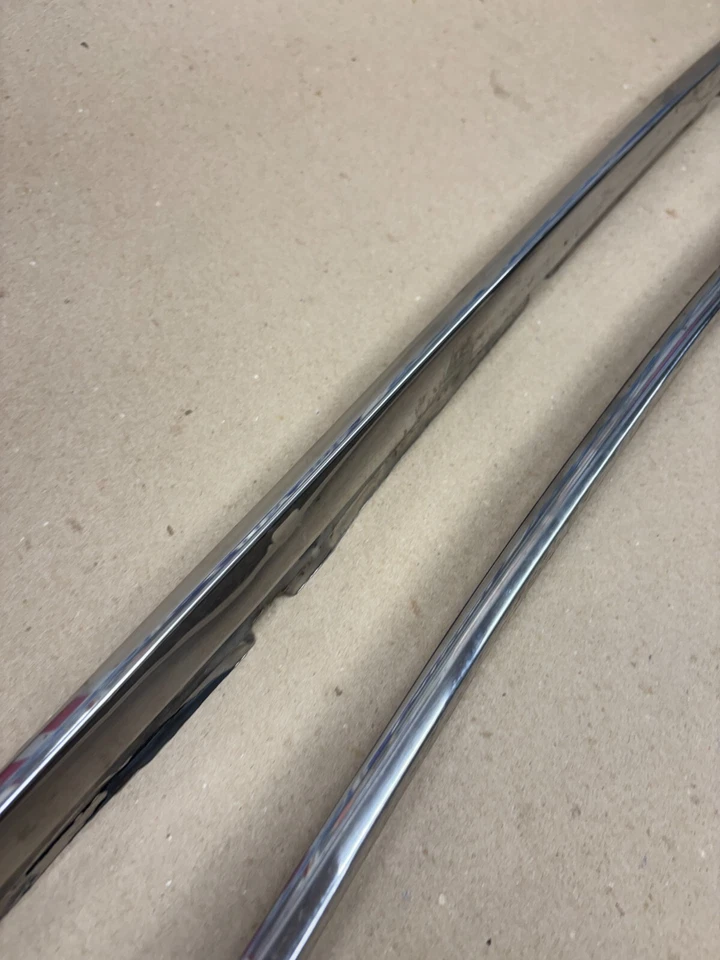 Ford Galaxie 1967 67 techo riel de goteo moldura canal de lluvia XL LTD merodeador Foto 4 de 4