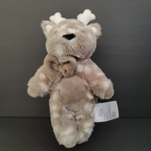 Costco Little Miracles Reindeer Plush Stuffed Toy Deer Tan White Animal Hugs 12" - Picture 4 of 14