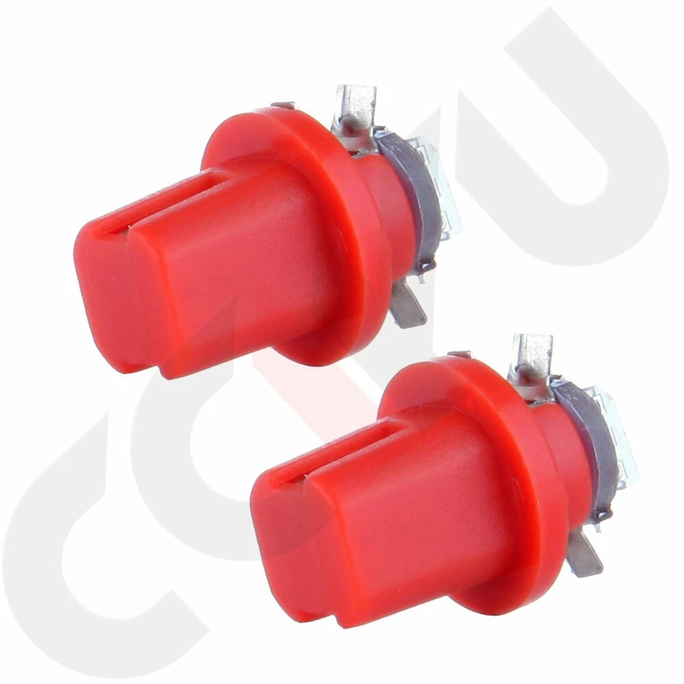 20Pcs Red B8.5D 5050 SMD LED Bulbs Dash Indicator Cluster Light For Porsche/BMW - Image 3 of 4