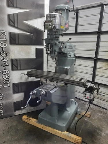 Fully Functional 9 X 42 Bridgeport Milling Machine 2-J