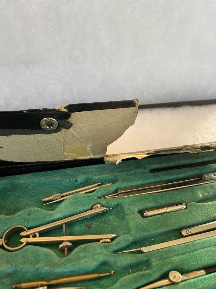 COMPASS DRAFTING TOOL SET Steelcraft West Germany No 601 eBay
