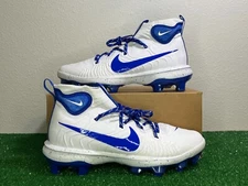 Sz 9 Men - Nike Alpha Huarache NXT MCS Royal Blue White Baseball Cleats Plastic