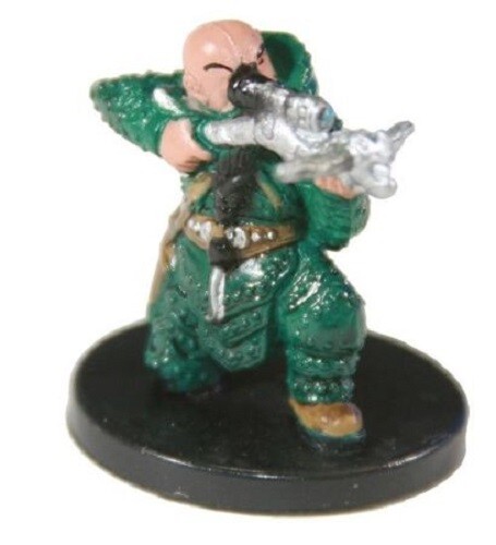 D+D miniatures 1x x1 Dwarf Sniper promo (green) Blood War NM with Card - Picture 1 of 1