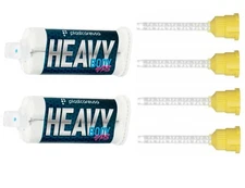 Dental Impression Material VPS Heavy Body Fast Set (2 Cartridge & 4 Tips) PVS