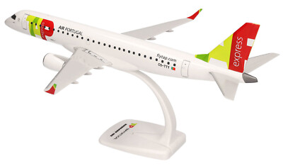 TAP Air Portugal Express - Embraer E195 - 1:100 - Herpa Snap-Fit 614207 ERJ-195