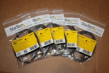 LOT OF 5 -StarTech USBAB1ML 1 m/3ft USB 2.0 A to Left Angle B Cable, USB Printer