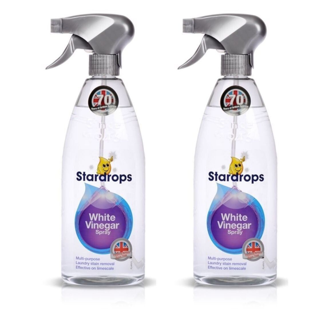 1x Stardrops White Vinegar Multi Cleaner 750ml Spray Streak for sale