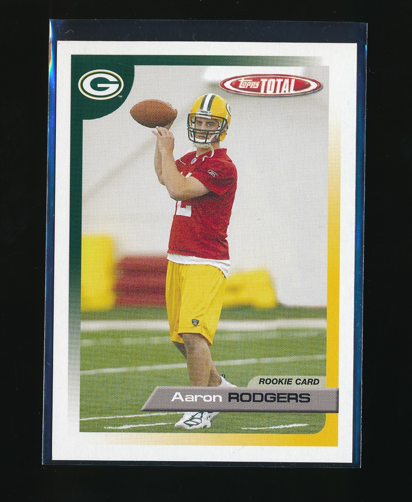 AARON RODGERS 2005 TOPPS TOTAL #483 RC ROOKIE *GREEN BAY PACKERS* (A ...