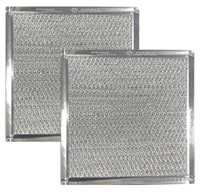 Range Hood Aluminum Mesh Grease 8 X 8 X 3/32'' Air Filter Factory Filters 2 Pack