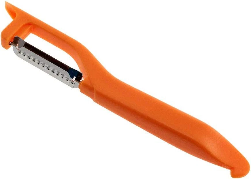 Suncraft Vertical Julienne Vegetable Peeler FC-117 Orange 18.5 x 3 x 1.5 cm