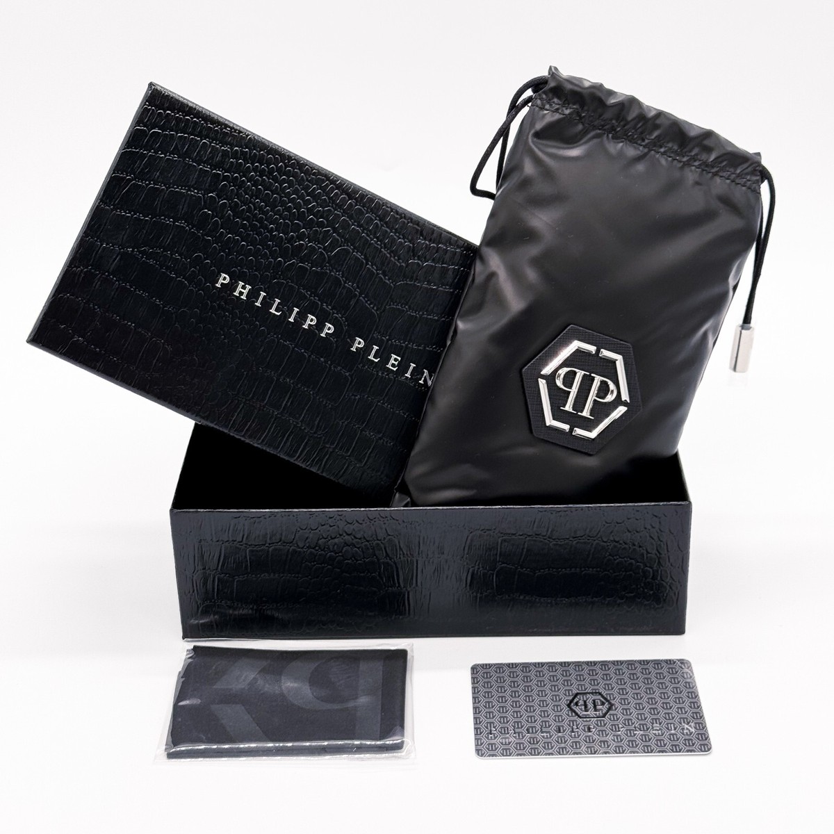 NEW PHILIPP PLEIN REVOLUTION SPP096M 0I86 BLACK UNISEX  display picture 1