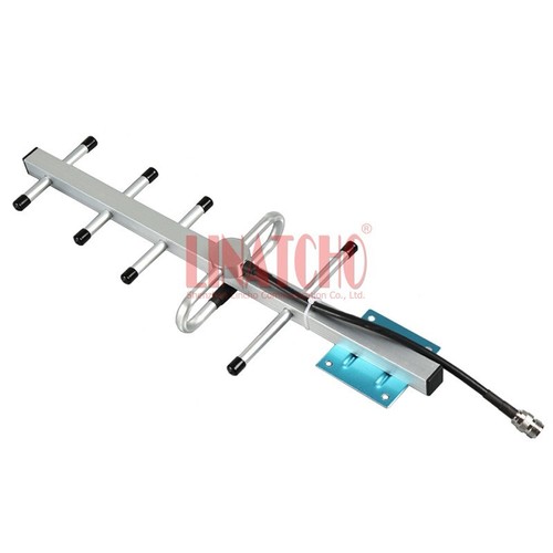 GSM 900MHz 5 Elements 9dB Mobile Signal Repeater Outdoor Yagi Antenna Aluminium - 第 1/10 張圖片