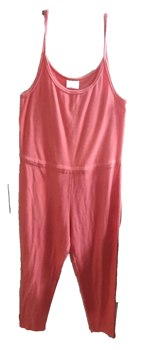 Terrycloth jumpsuit top