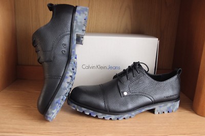 Calvin Klein Jeans Nox Thicker Leather Oxford Shoe Black  display picture 3