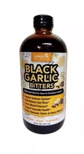 Organic Black Garlic Bitters By Livingston Natural Herbal Labs, Plant-Based 16oz