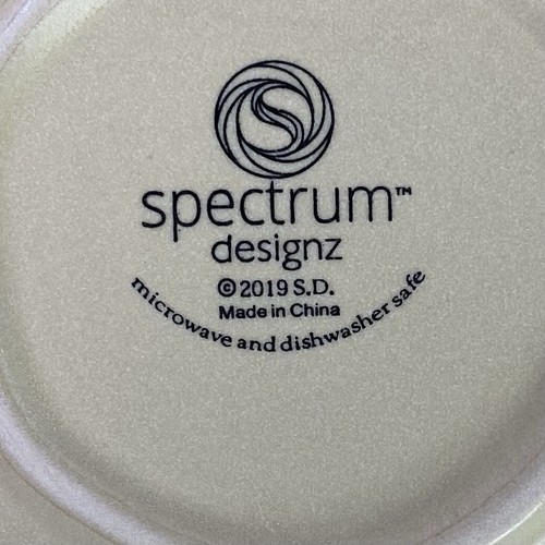 Spectrum Designz Spring Bird Dinner Plates Farmhouse Songbird Sparrow Set Of 4 - Picture 4 of 4