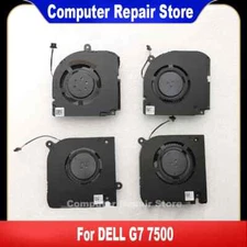 New Original For DELL G7 15 7500 Laptop CPU Cooling Fan GPU Cooler Fan Heatsink