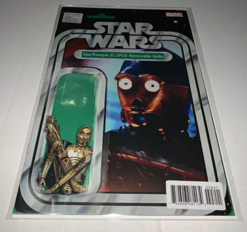 Marvel Comics- Star Wars #28 (C-3PO) JTC Action Figure Variant