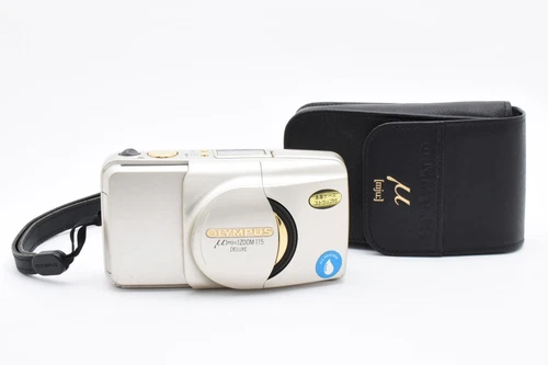 [Exc+5] Olympus μ mju Zoom 115 Deluxe Point & Shoot Film Camera From JAPAN