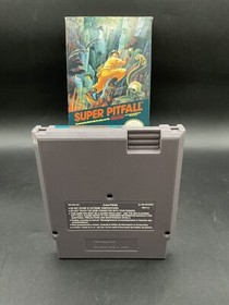 Super Pitfall NES Nintendo Entertainment System, 1987 CIB COMPLETE CLEAN! Tested