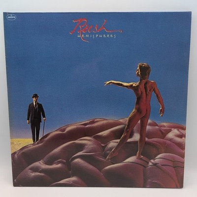 RUSH Hemispheres First Press GER 1978 LP Vinyl Near Mint 