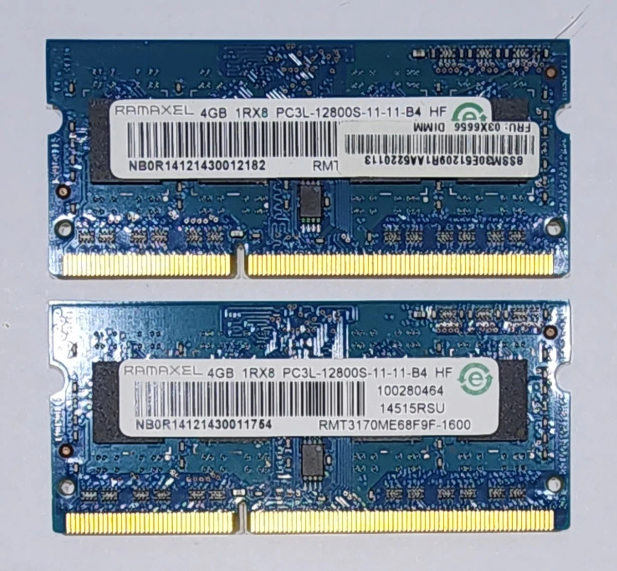 Ramaxel 4GB PC3-12800 DDR3-1600 Computer RAM for sale | eBay