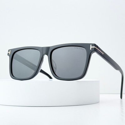 #ad #ad Tom Ford TF906 Square Sunglasses Black Frame Grey Lens 58 17 145 Men $118.00
