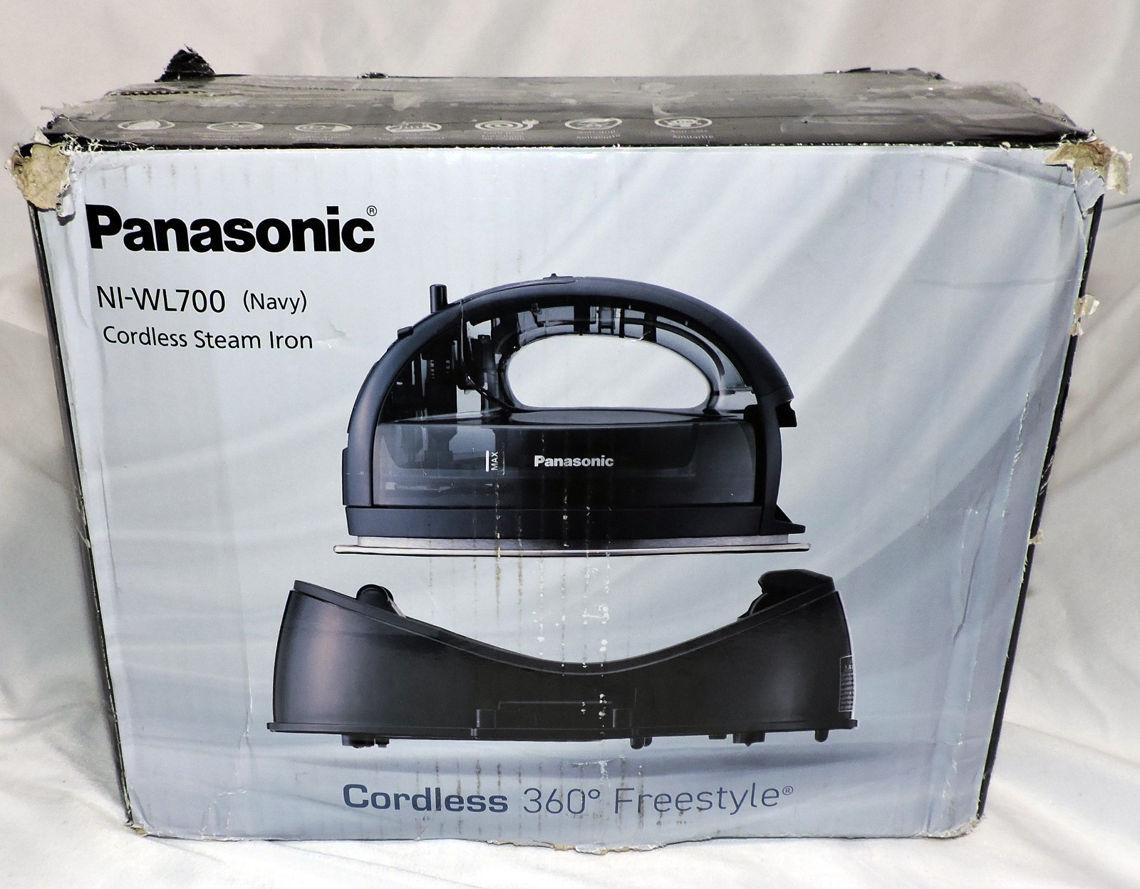 Panasonic Cordless Iron, Steam Stainless NI-WL700A #4889 CRA