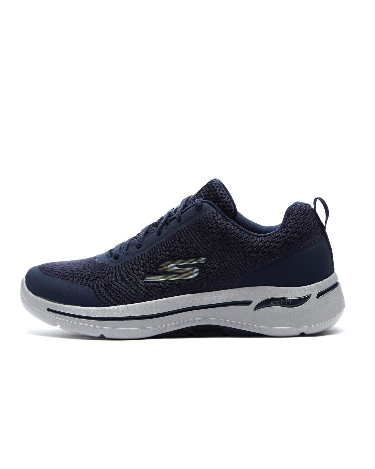 Skechers Go Walk Arch Fit, Sneakers Uomo, Blu Navy, 44.5 EU (Q5I)