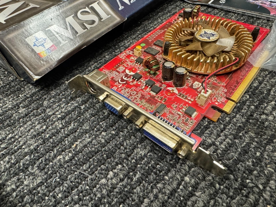 MSI GeForce 8500 GT 512MB DDR2 PCIe x16 GPU NX8500GTTD556E - Image 3 of 4