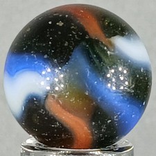 Vintage Peltier Multi-Color Rainbo Marble .64 Inches Good Condition