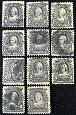 1902-03 US 1 Random 8c Washington Stamp Used, SC#306 CV$3.25