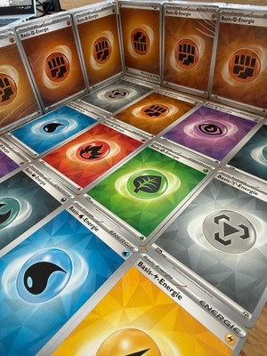   Pokémon Karten Sammlung Deutsch  | 50 - 500 Energie Karten  