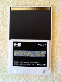 Pc Engine Populous Hucard