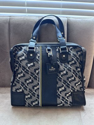 Sac Main L.A.M.B. – Sac Besace En Cuir Argenté Et Bleu – Occasion – Style Satchel