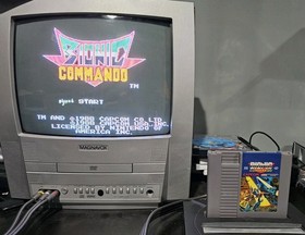 Nintendo NES Bionic Command Authentic-Tested 