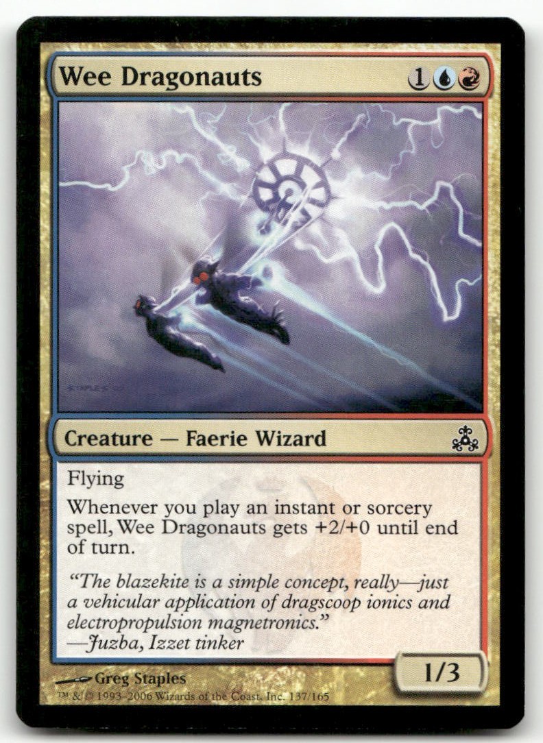 Wee Dragonauts Guildpact MTG Lightly Played