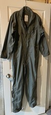 VINTAGE Flyers Coveralls Mens 44R Sage Green Summer Fire Resistant Air Force