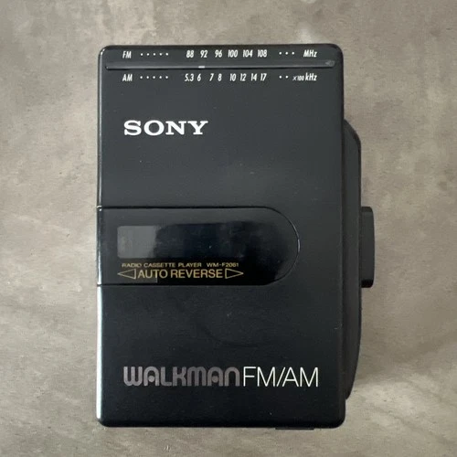 SONY Walkman WM-F2061 AM/FM Radio Cassette Player