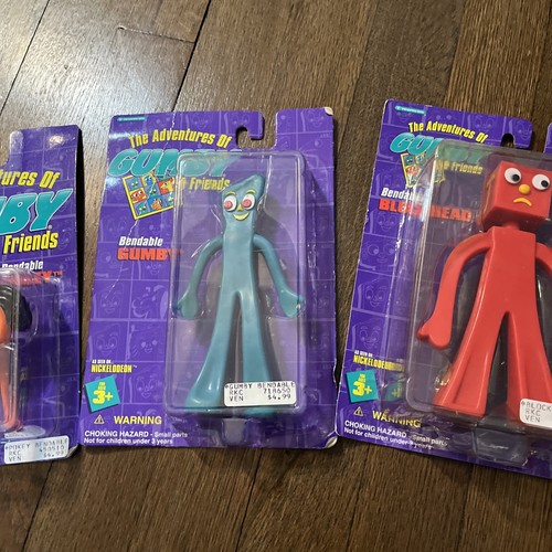 3 Collectible toy Blockhead Pokey Gumby 1995 - Picture 3 of 7