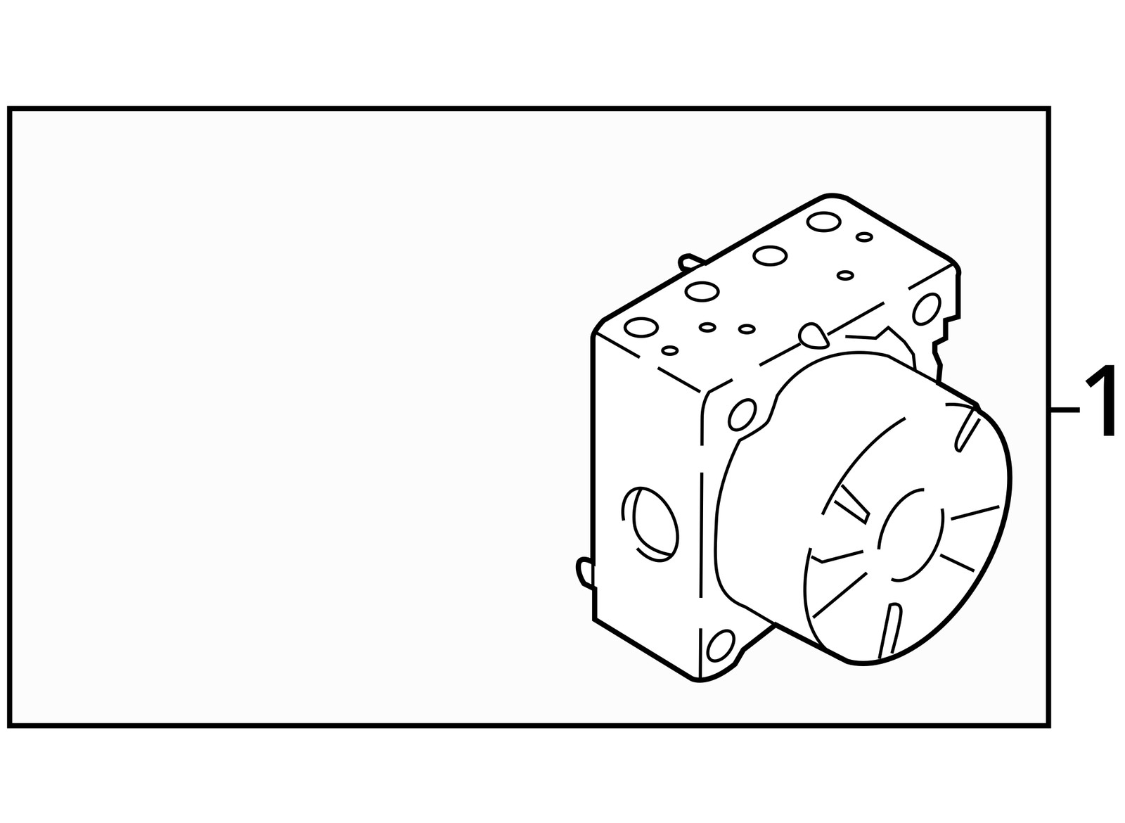 2018 EcoSport ABS Anti Lock Brake Actuator Pump OEM 35K Miles - LKQ355162634